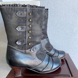 Women's Spring Step Retro Boots BLACK 41 M EU
9.5-10 M